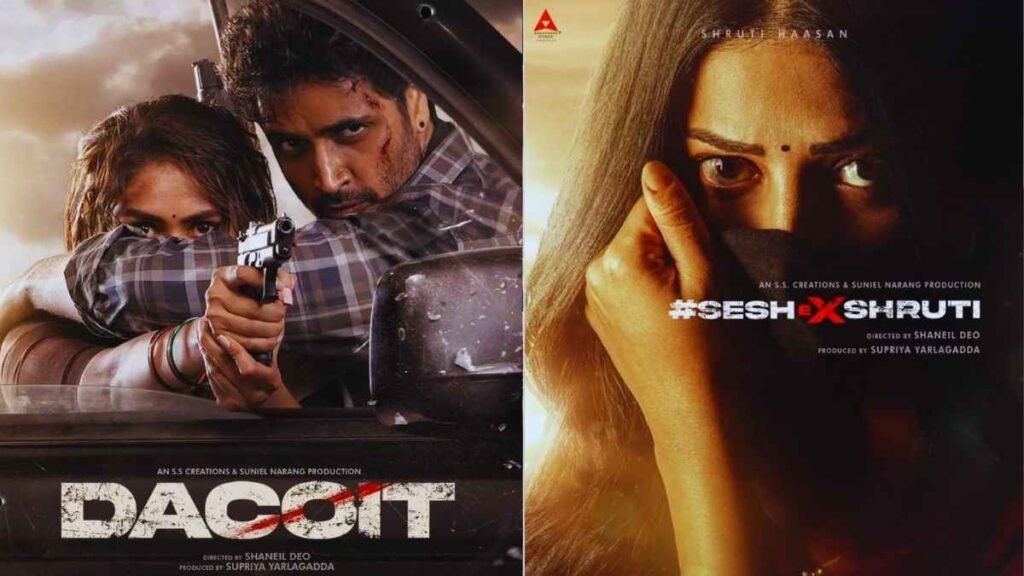 Dacoit Movie's blast: Mrunal Thakur replaced Shruti Haasan